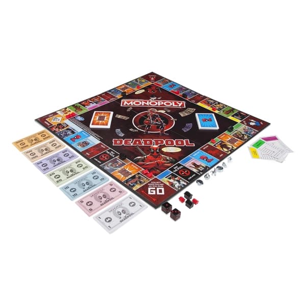 بازی فکری MONOPOLY مدل Deadpool — تصویر ۲