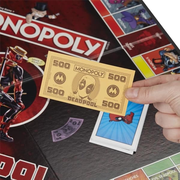 بازی فکری MONOPOLY مدل Deadpool — تصویر ۷