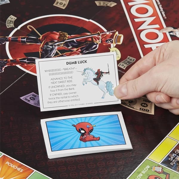بازی فکری MONOPOLY مدل Deadpool — تصویر ۶