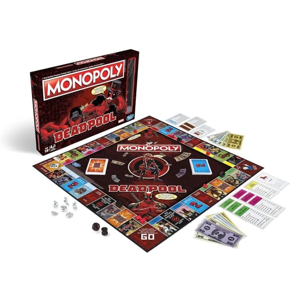 بازی فکری MONOPOLY مدل Deadpool