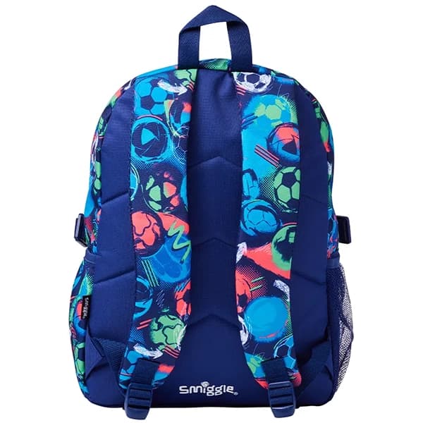 کوله پشتی اسمیگل طرح توپ فوتبال رنگی — تصویر ۲