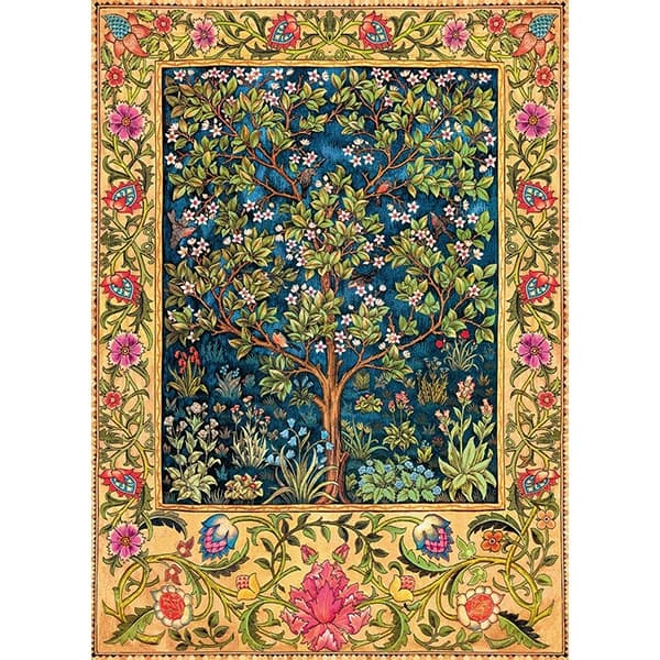 پازل 1000 تکه یوروگرافیکس Eurographics طرح ملیله‌کاری درخت زندگی — تصویر ۲