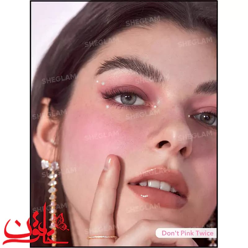 رژگونه پودری شیگلم رنگ Dont Pink Twice — تصویر ۳
