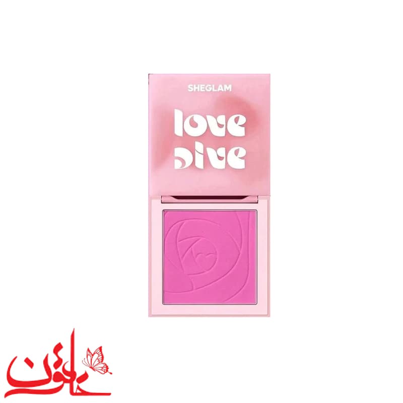 رژگونه پودری شیگلم رنگ Dont Pink Twice — تصویر ۲