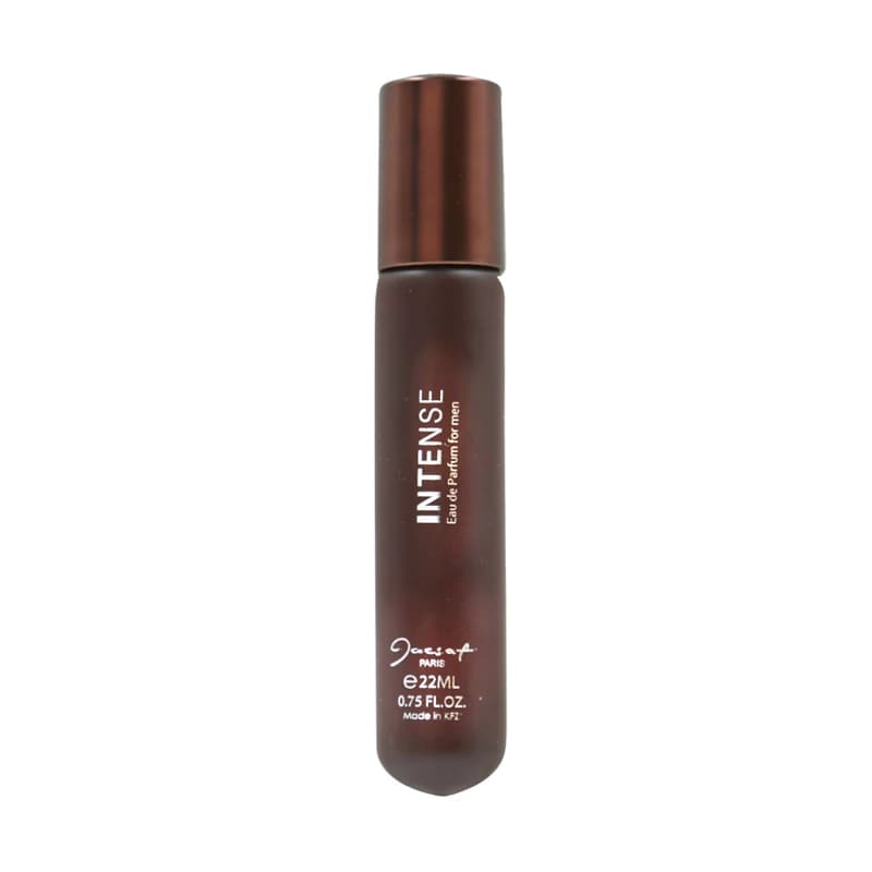 عطر جیبی مردانه ژک ساف مدل INTENSE با رایحه گرم و چوبی حجم 22 میلی‌لیتر