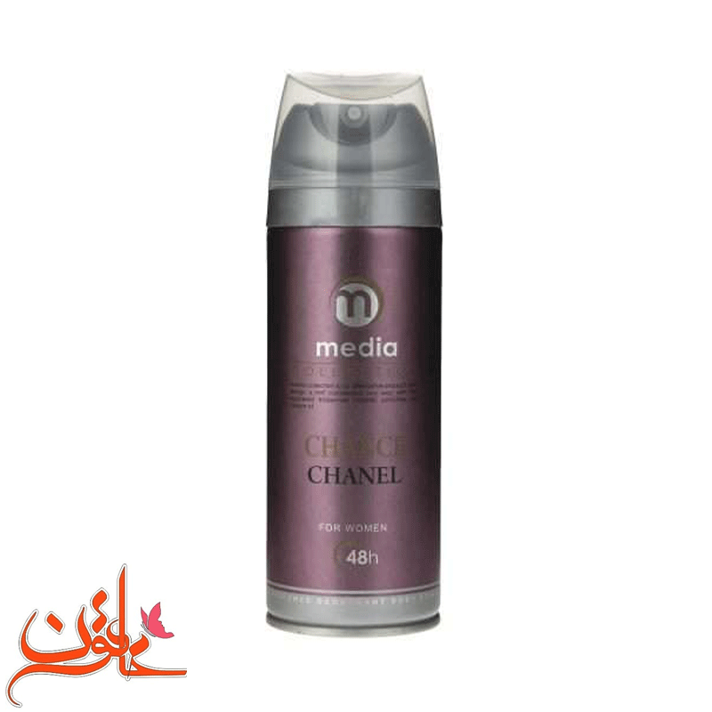اسپری زنانه مدیا مدل Chanel حجم 200 میل