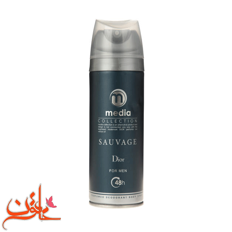 اسپری مردانه مدیا مدل Sauvage حجم 200 میل