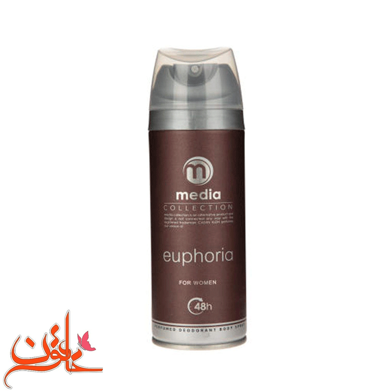 اسپری زنانه مدیا مدل Euphoria حجم 200 میل