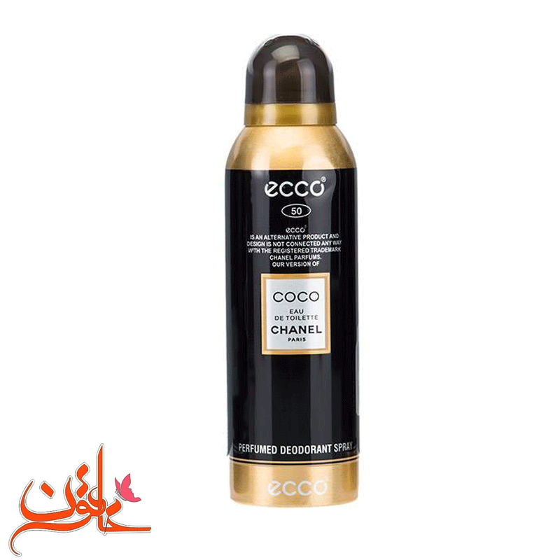 اسپری زنانه اکو ecco مدل Coco Chanel حجم 200 میل