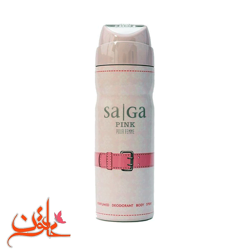 اسپری زنانه امپر مدل SaGa pink (عماد آرا) حجم ۲۰۰ میل