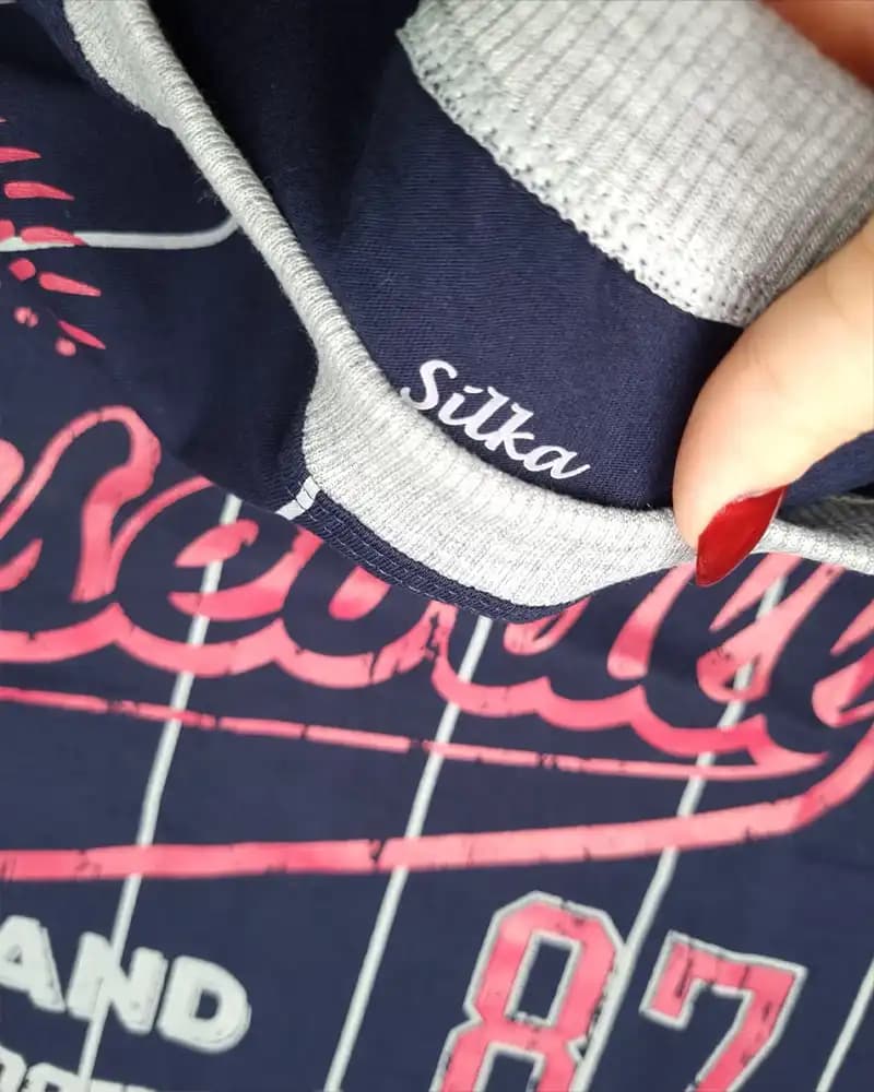 تیشرت مردانه سیلکا مدل base ball — تصویر ۲