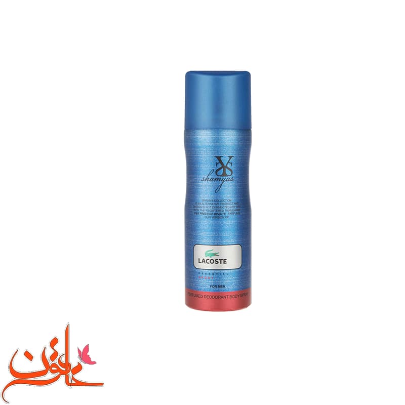 اسپری مردانه شمیاس مدل LACOSTE حجم 200 میل