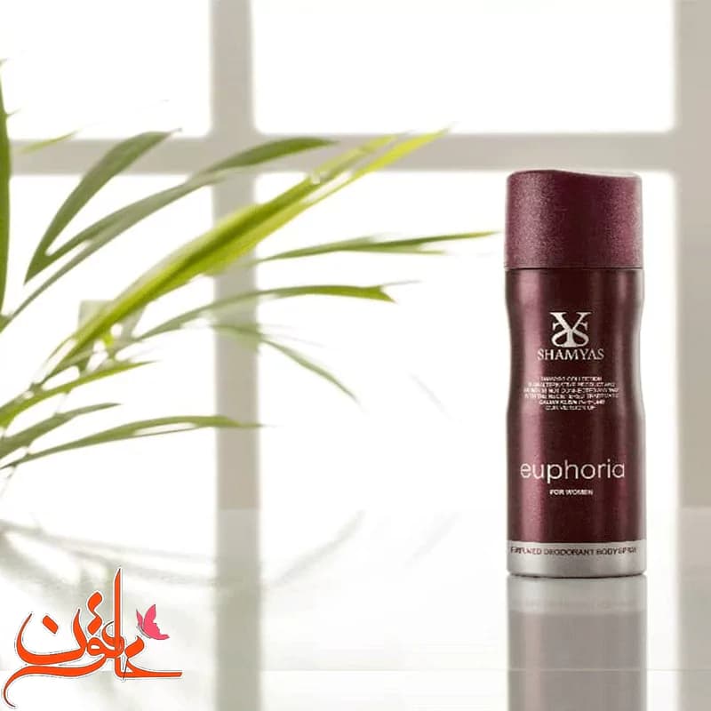 اسپری زنانه شمیاس مدل Euphoria ایفوریا زنانه حجم 200 میل — تصویر ۲