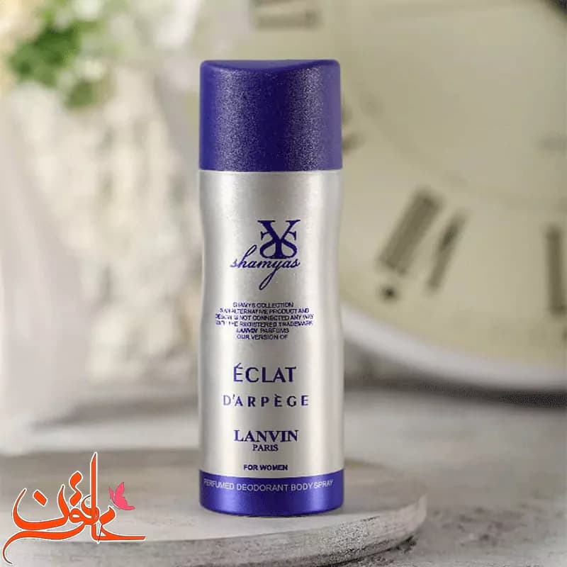 اسپری زنانه شمیاس مدل Eclat اکلت حجم 200 میل — تصویر ۲