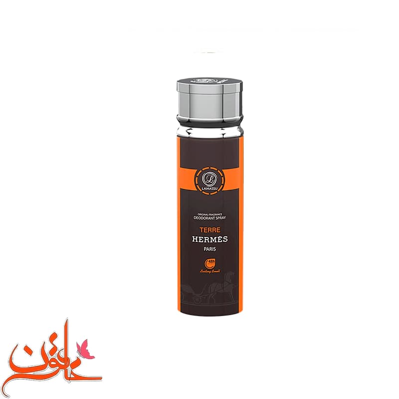 اسپری مردانه لاماسو مدل Terre D Hermes تق هرمس حجم 200 میل