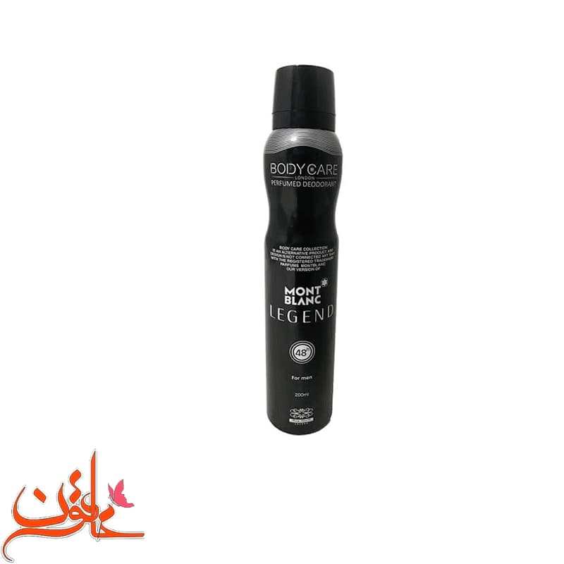 اسپری مردانه بادی کر مدل Mont Blanc Legend حجم 200 میلی