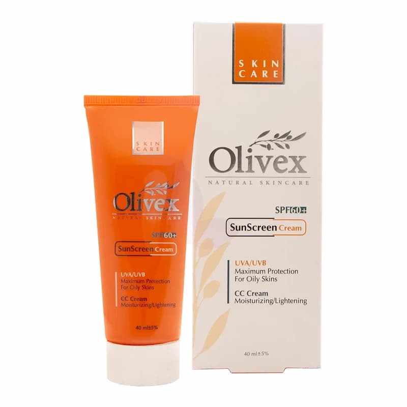 کرم ضد آفتاب SPF60 بی رنگ الیوکس مناسب پوست چرب حجم 40 میلی لیتر