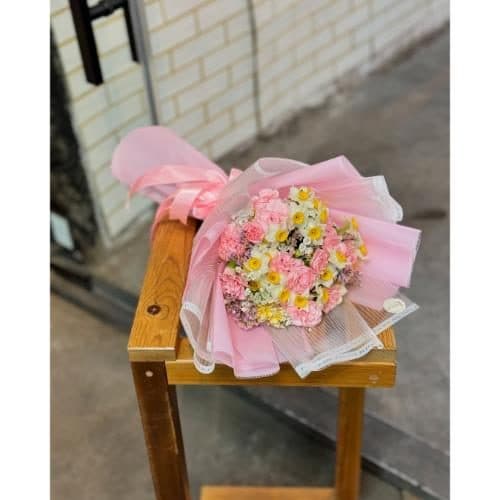 دسته گل نرگس برای تبریک به مناسبت آغاز یک پروژه بزرگ 116
