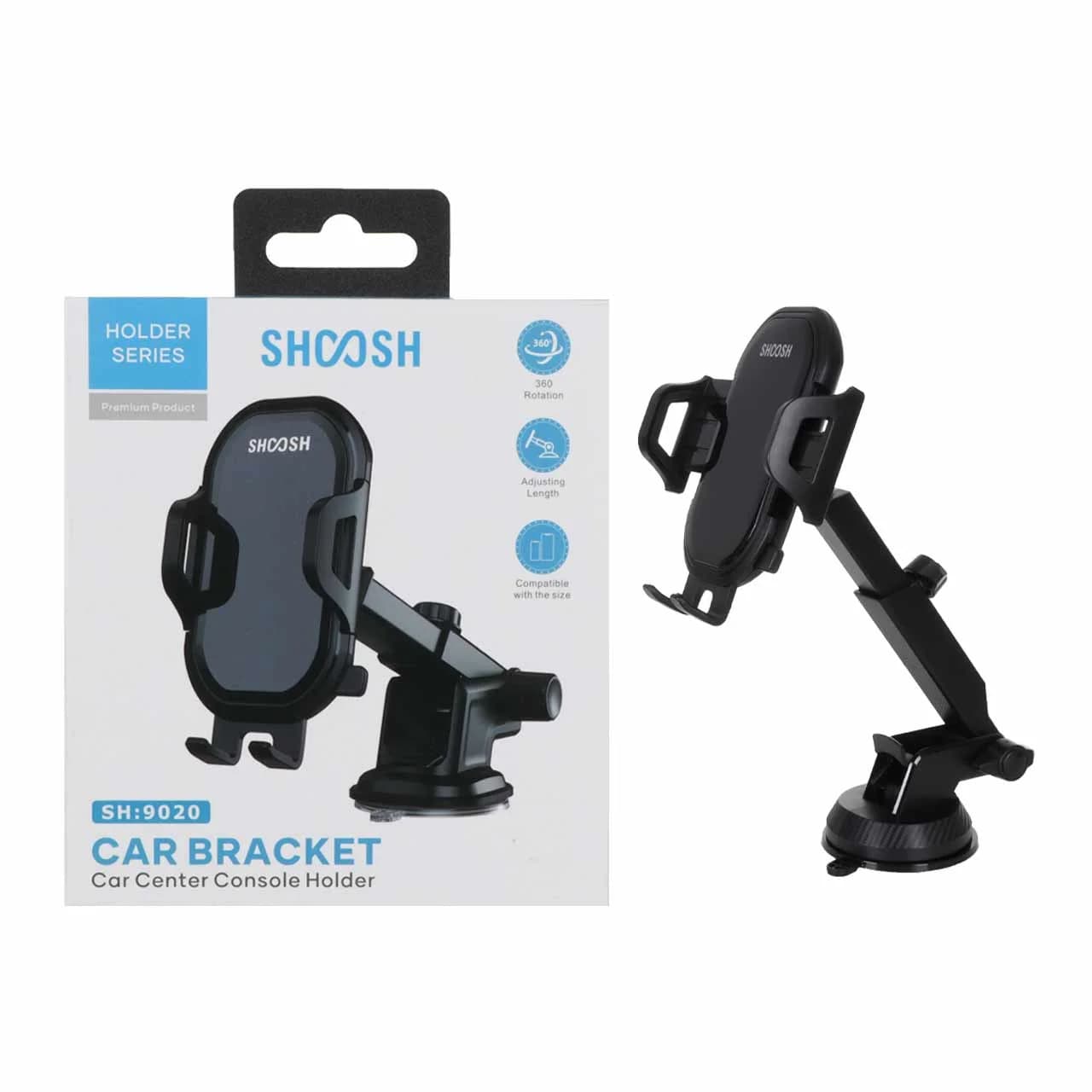 هولدر گوشی موبایل پایه دار Shoosh مدل SH9020 – مشکی – SMO