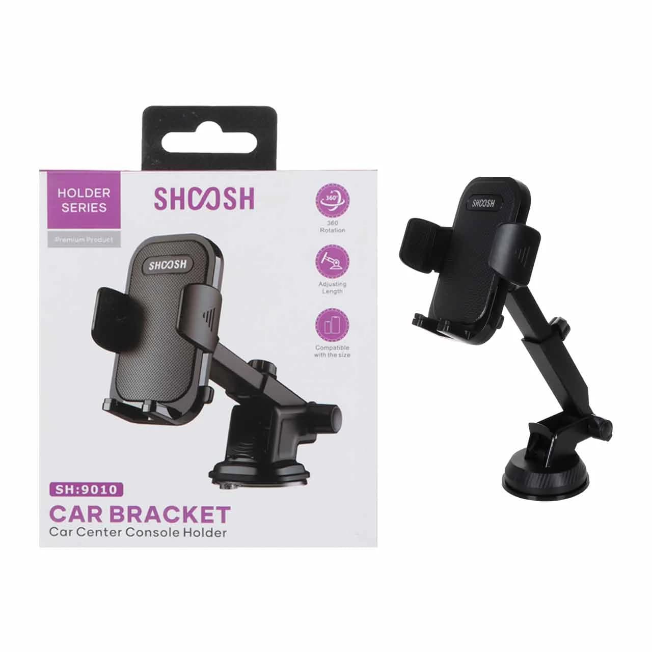 هولدر گوشی موبایل پایه دار Shoosh مدل SH9010 – مشکی – SMO
