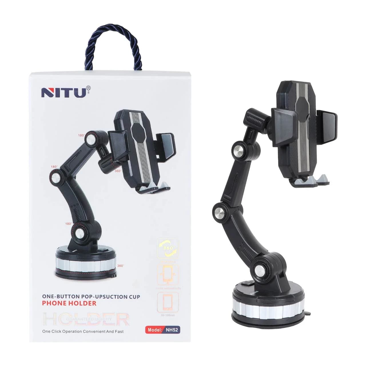 هولدر گوشی موبایل Nitu مدل NH52 – مشکی