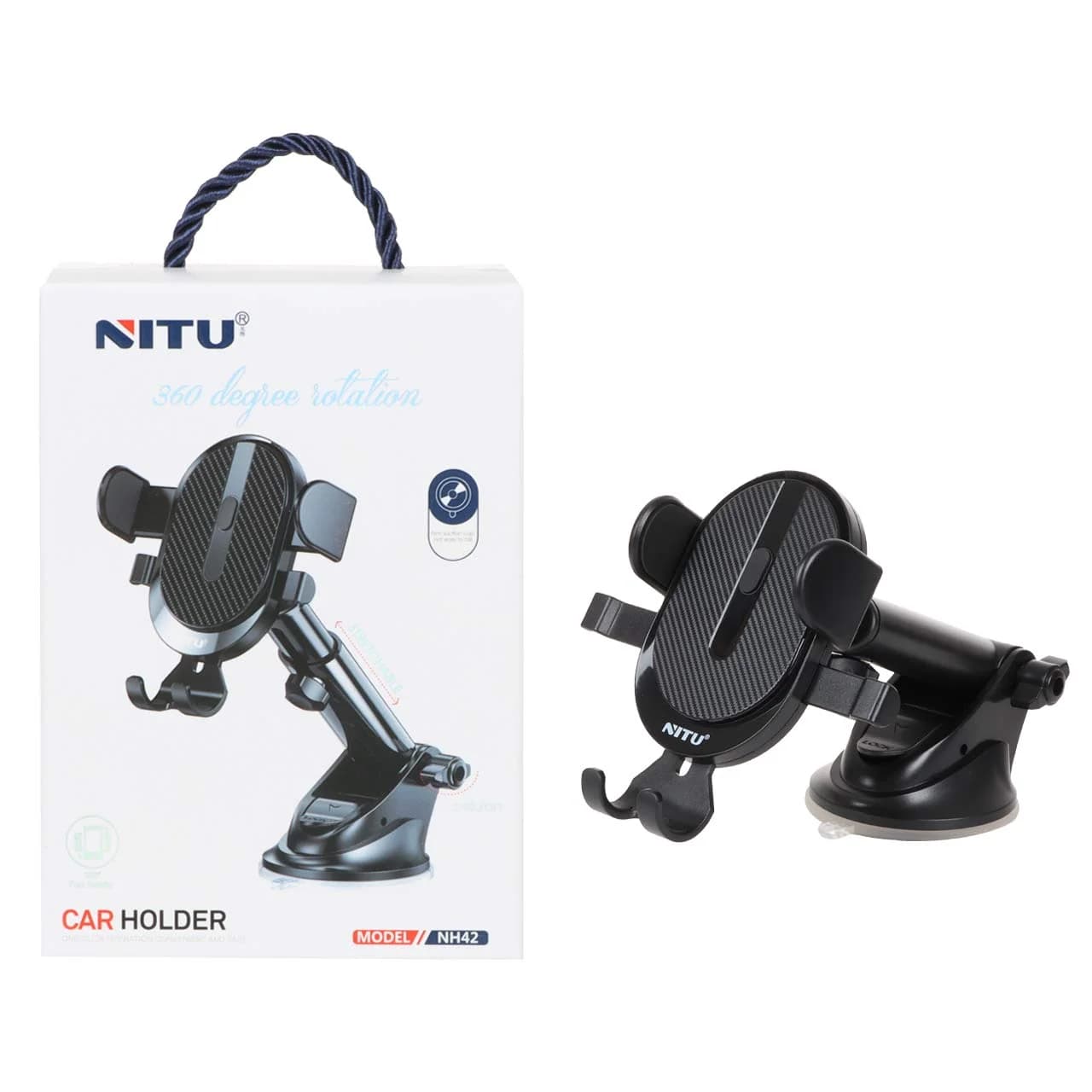 هولدر گوشی موبایل پایه دار NITU مدل NH42 – مشکی