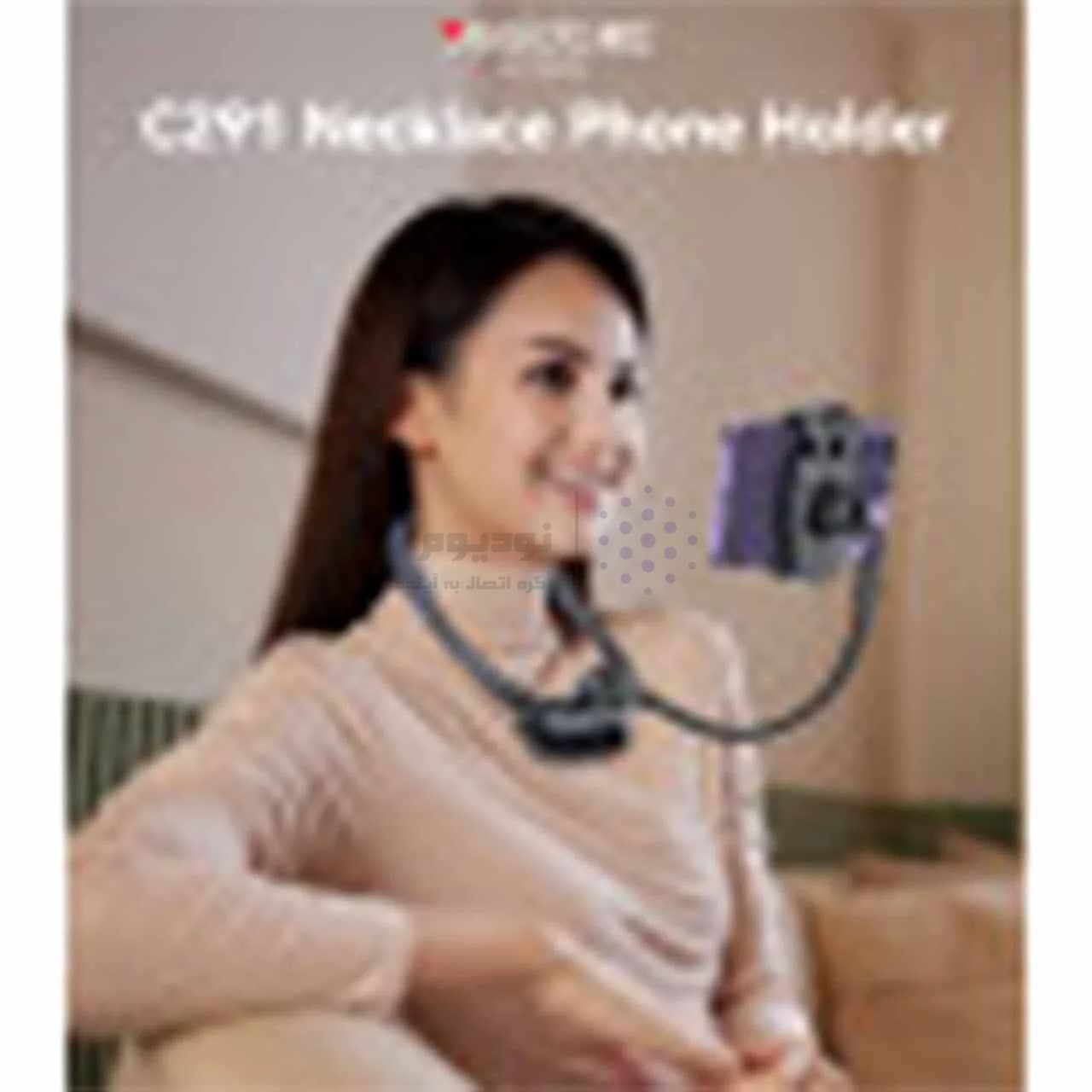هولدر گردنی و رومیزی گوشی موبایل Yesido مدل C291 – مشکی — تصویر ۷