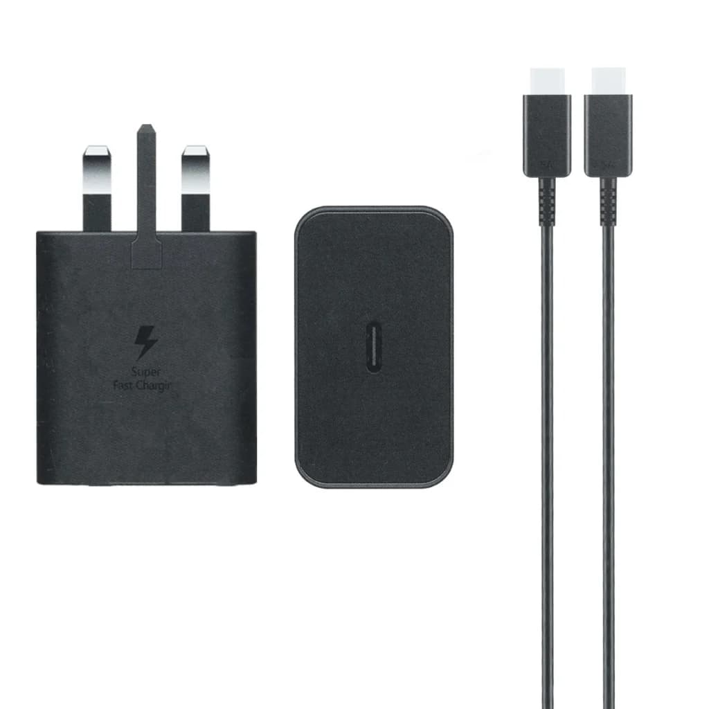 شارژر دیواری PD و فست Samsung مدل EP-T4511 45W به همراه کابل شارژ Type-C To Type-C – مشکی -ASP (گارانتی شش ماهه آروین) — تصویر ۴