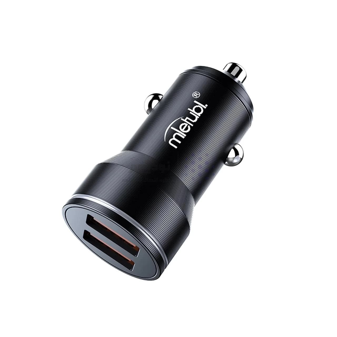 شارژر فندکی فست دو پورت Mietubl مدل MTB-CC07 – مشکی (گارانتی شش ماهه AZR) — تصویر ۳
