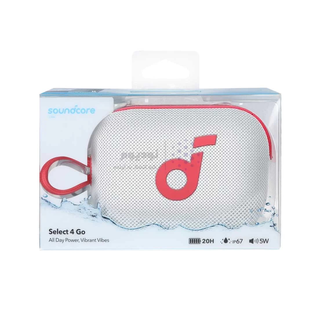 اسپیکر بلوتوثی ANKER مدل Soundcore Select 4 Go A31X1191 – قرمز (گارانتی 18ماهه شرکتی) — تصویر ۵