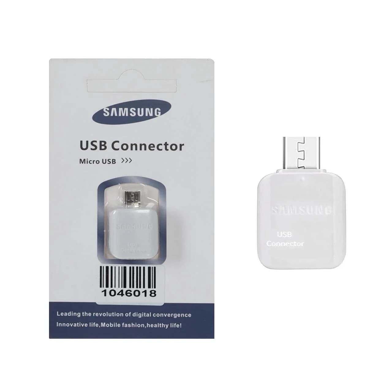 تبدیل Samsung MicroUSB To USB – سفید – ASP(گارانتی شش ماهه آروین سپهر)