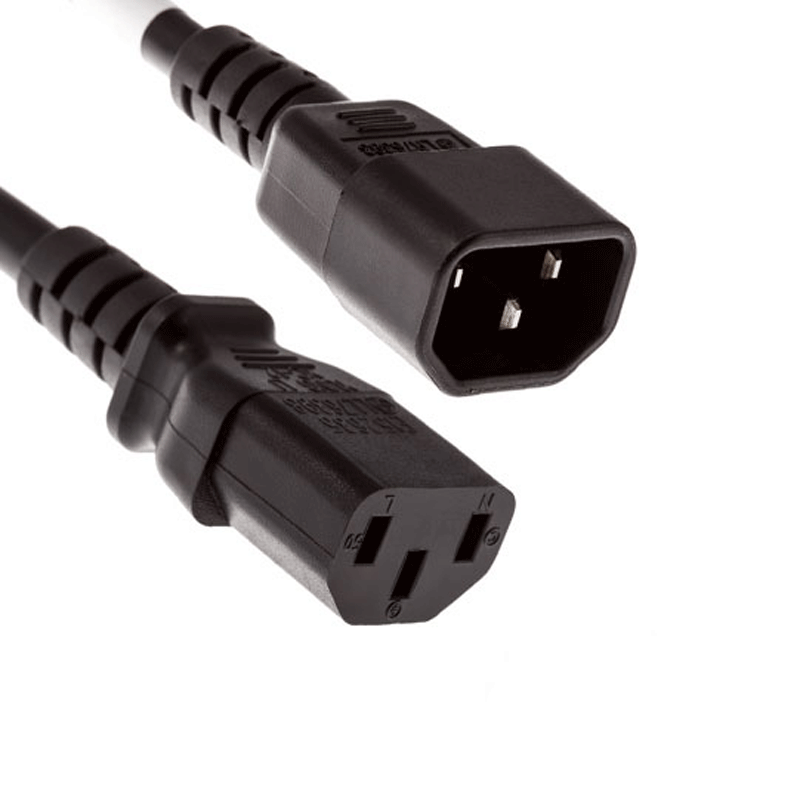 کابل برق بک تو بک (3×1.5 mm) بافو مدل C14-C13 به طول 2 متر