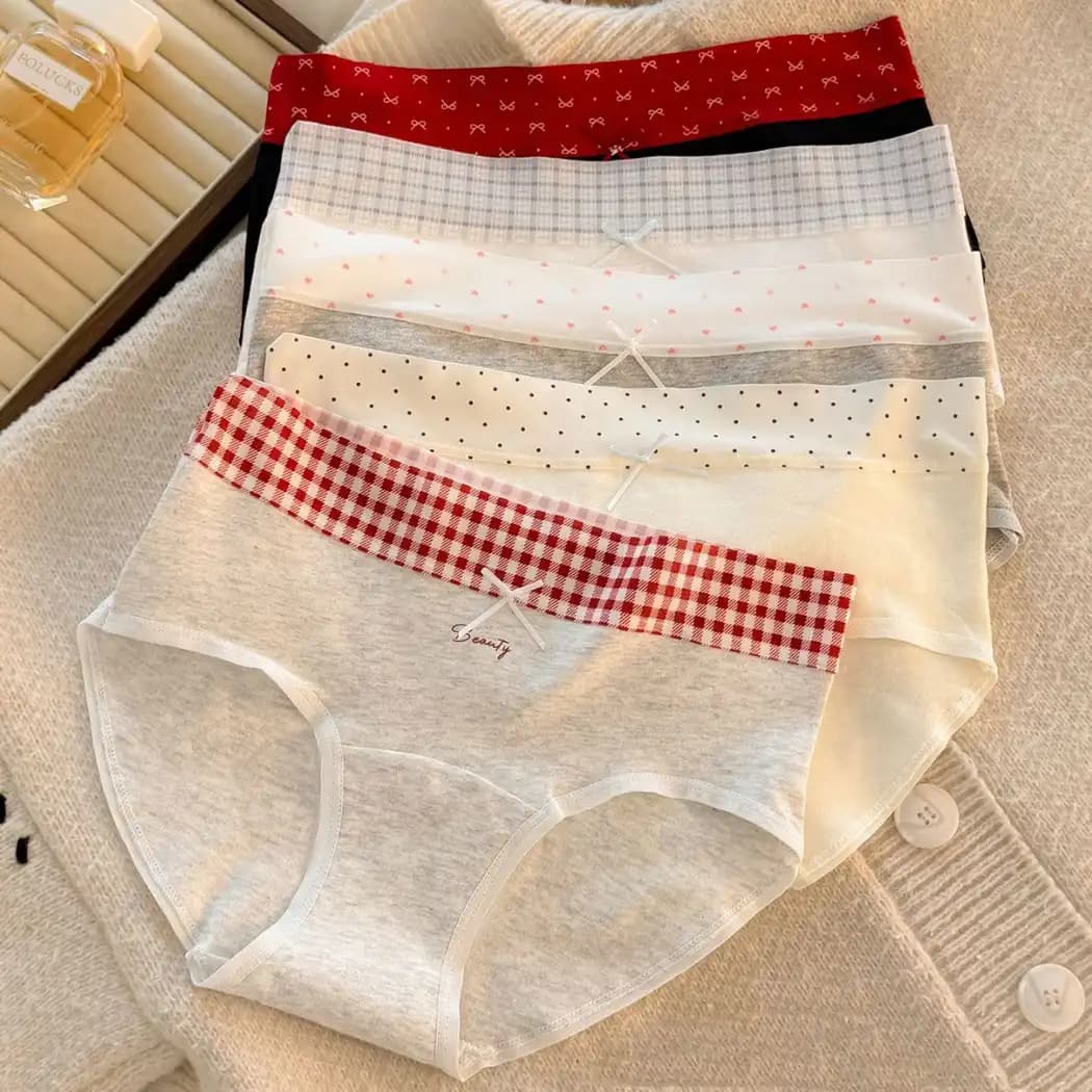 شورت نخ پنبه فانتزی زنانه ls2360