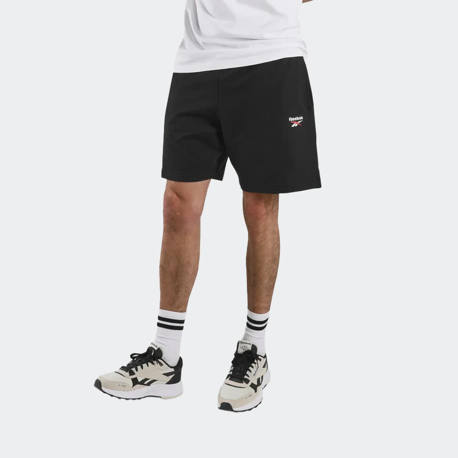 شلوارک مردانه ریباک مدل Men’s Id Small Logo Shorts Casual Shorts