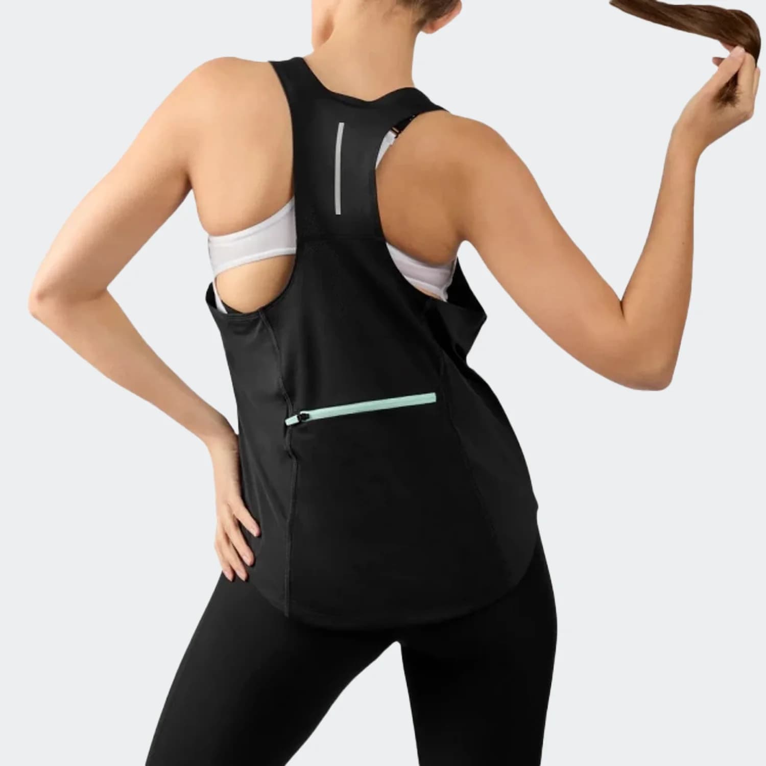 تاپ زنانه ریباک مدل Reebok Women Lux Running Tank — تصویر ۲