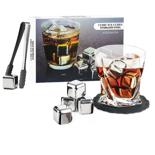 قالب یخ 8 عددی استیل مدل CUBIC STEEL ICE