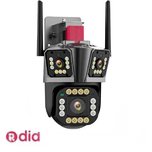 دوربین مداربسته مینی اسپیددام ۳ لنز واقعی سیمکارتی مدل v380 — تصویر ۲