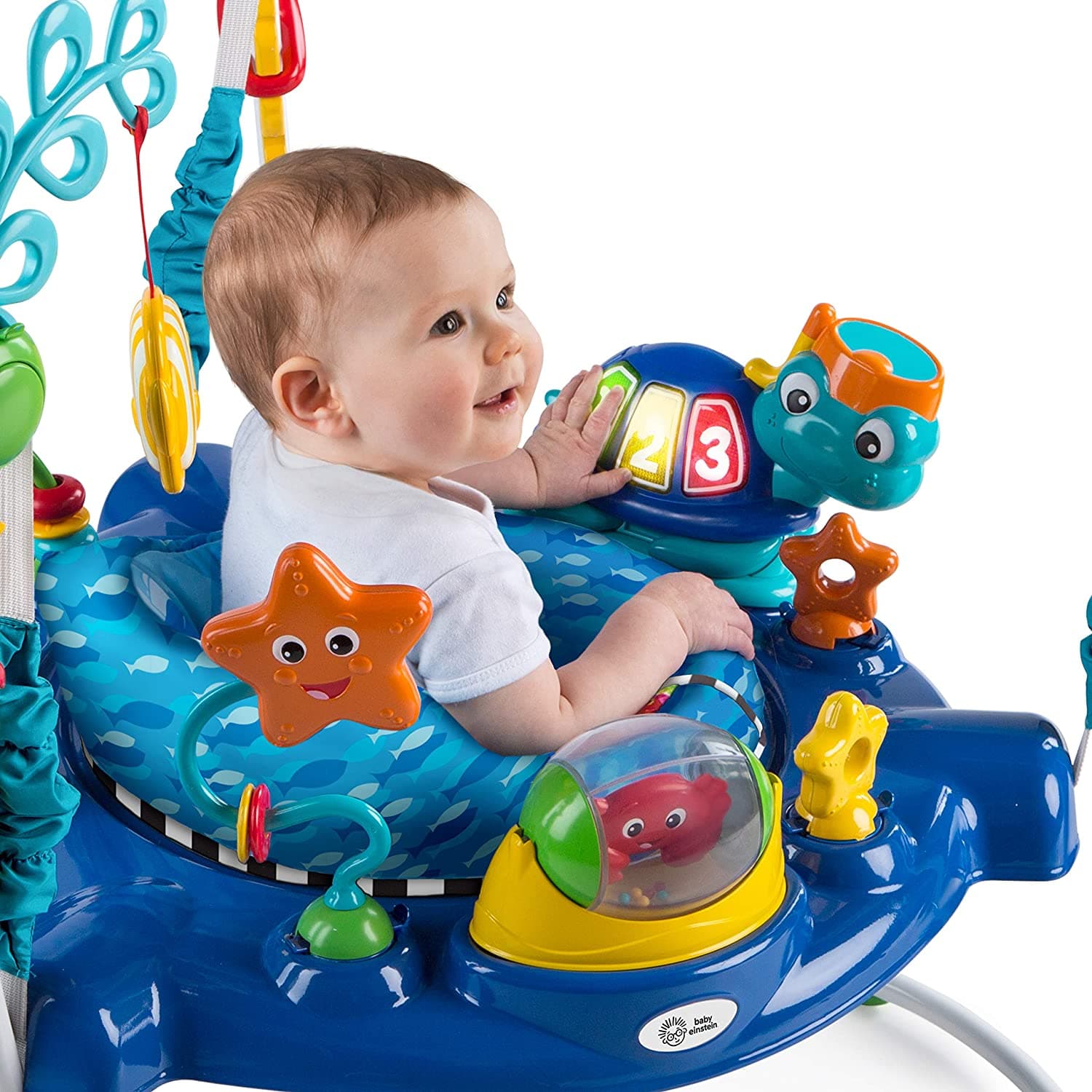روروک مدل Baby Einstein طرح اقیانوس — تصویر ۳