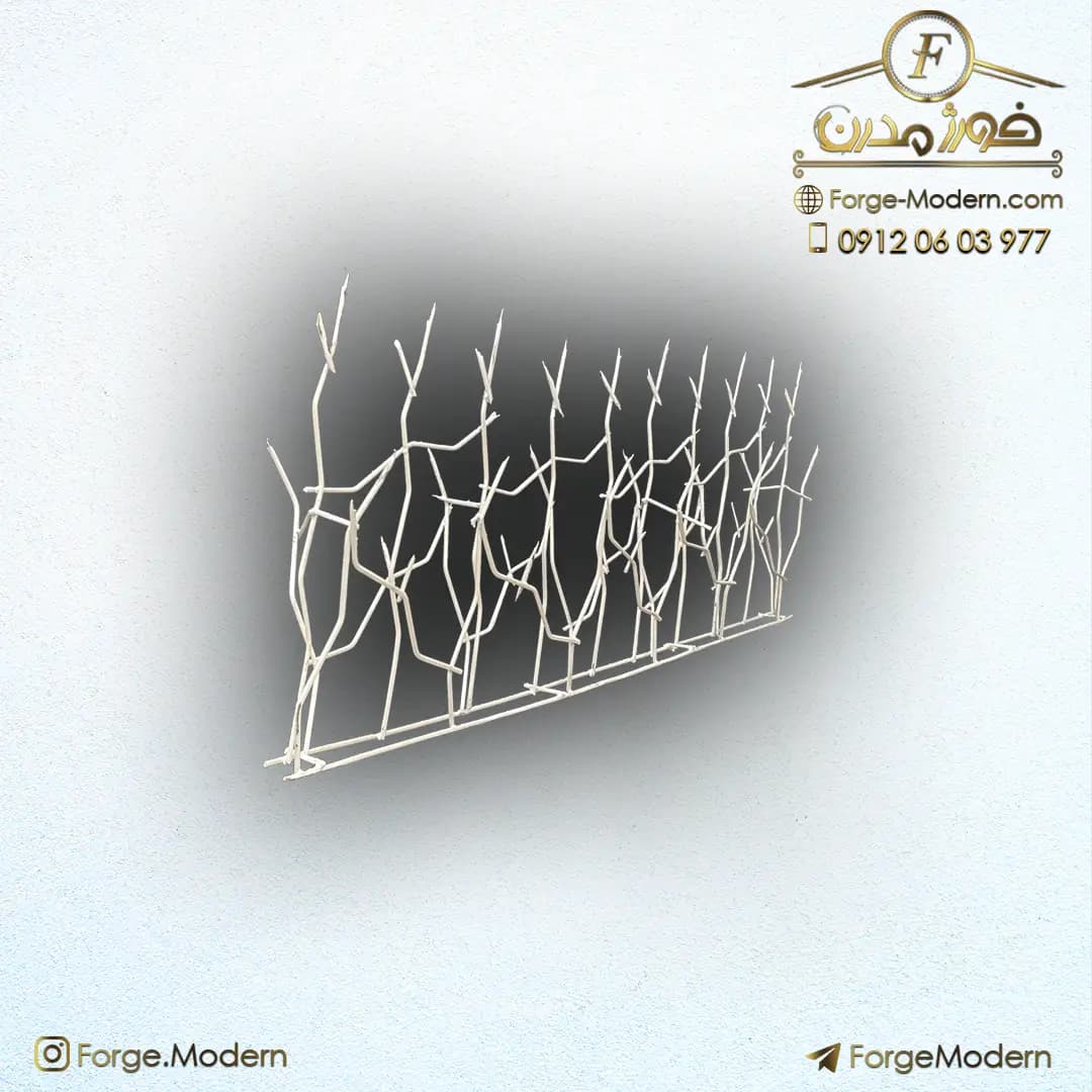 حفاظ شاخ گوزنی زرتا تراکم 22 میلگرد 8 — تصویر ۴