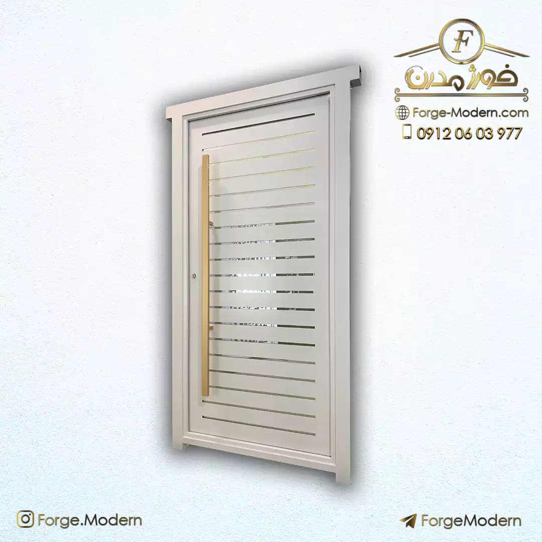 درب فلزی CNC راشا کد CD W 128-116 — تصویر ۳