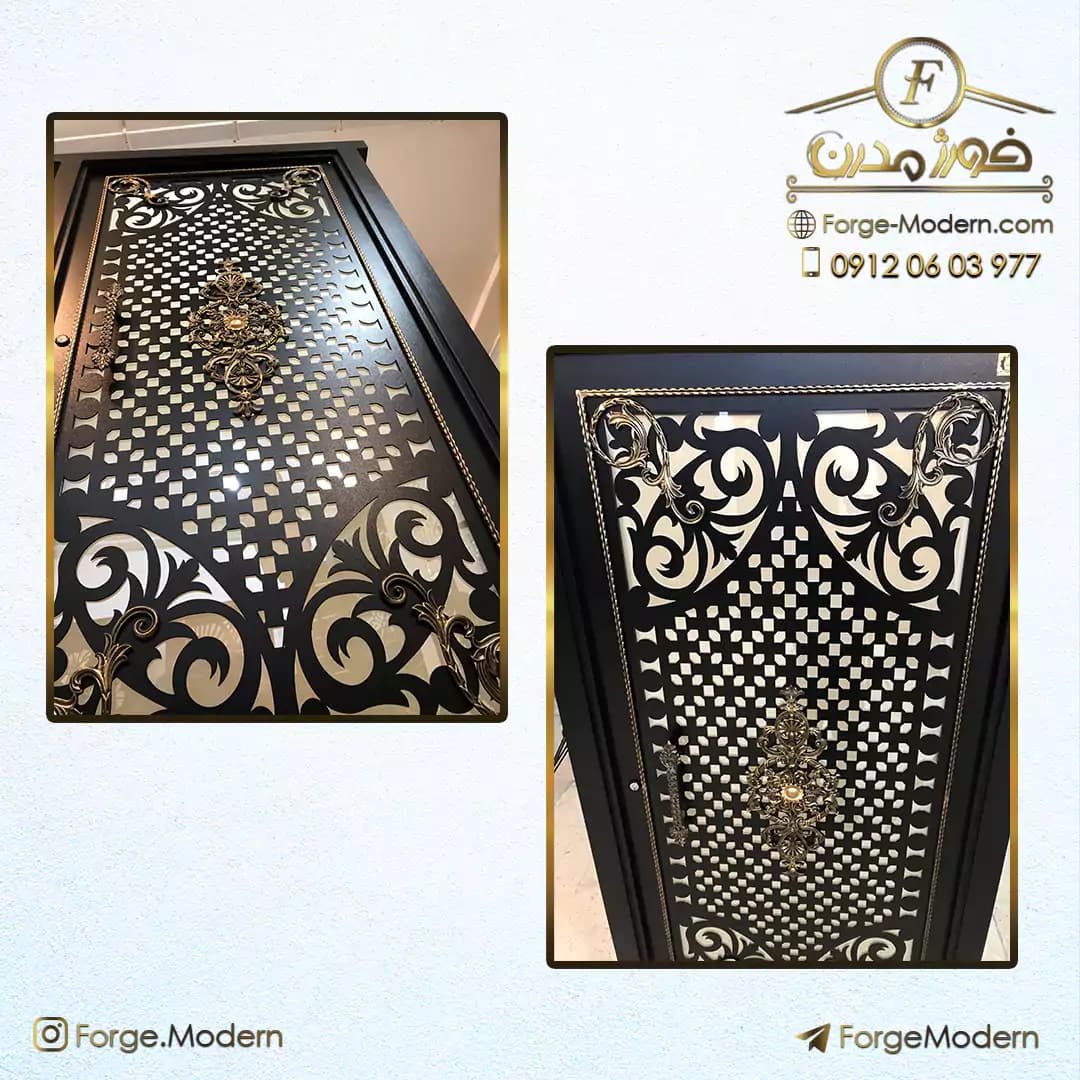 درب فلزی CNC سایان کد CD B 96-116 F — تصویر ۶