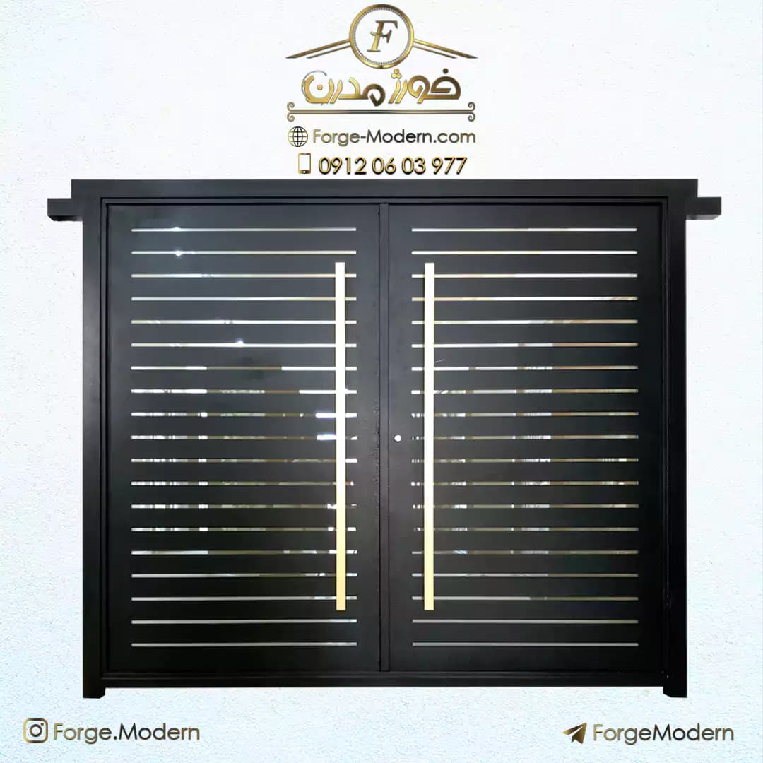درب فلزی cnc راشا کد CD 128 YB