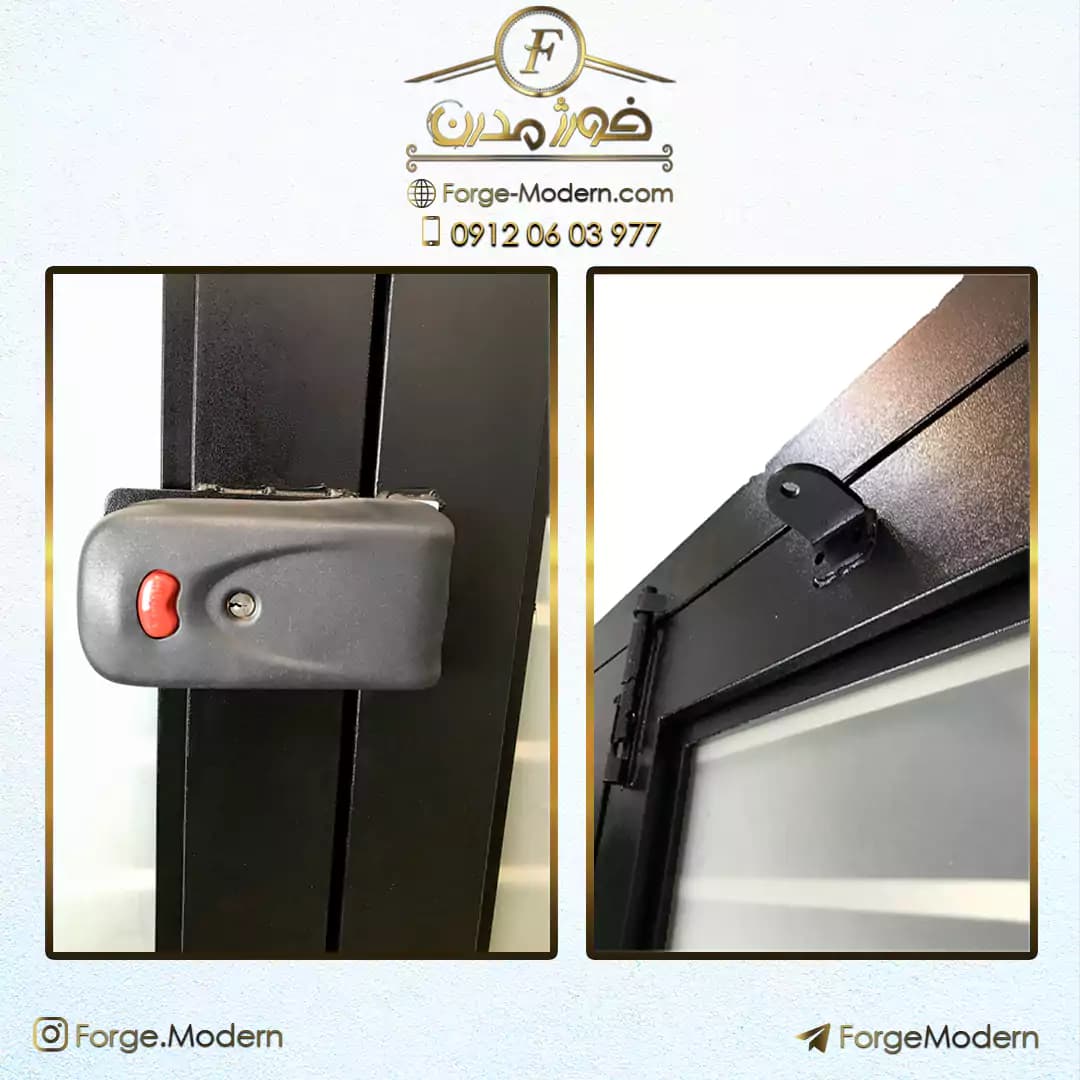 درب فلزی cnc راشا کد CD 128 YB — تصویر ۵