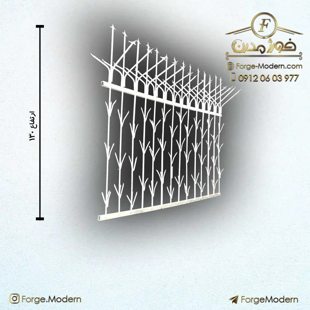 حفاظ شمشادی تراکم 42 گل میلگرد 10 کوره ای — تصویر ۵