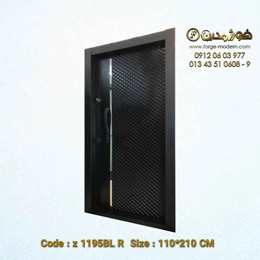 درب ضد سرقت طرح ساوان د z 1195BL R — تصویر ۳