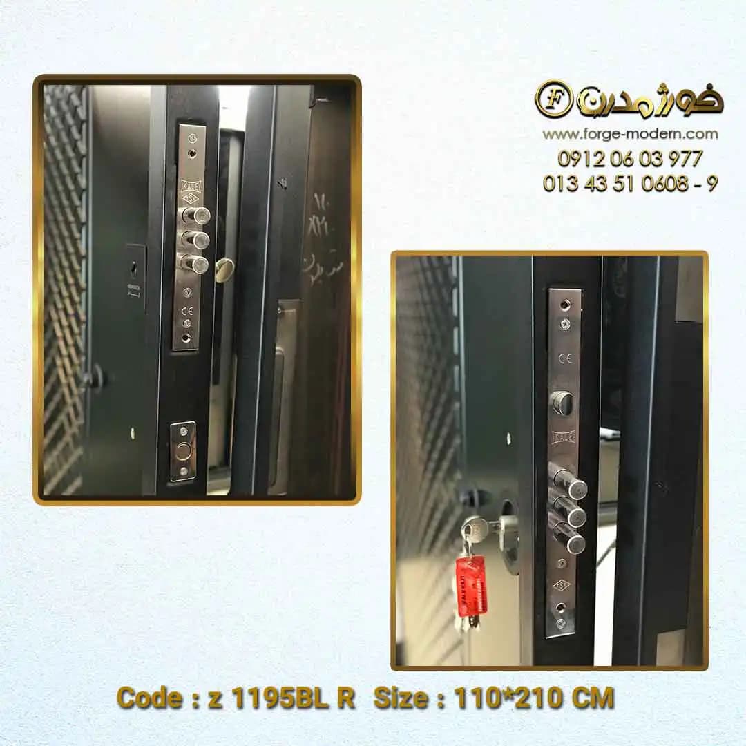 درب ضد سرقت طرح ساوان د z 1195BL R — تصویر ۶