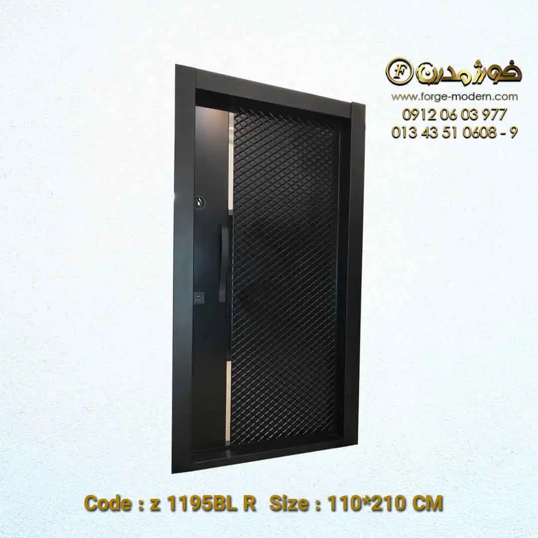 درب ضد سرقت طرح ساوان د z 1195BL R — تصویر ۴