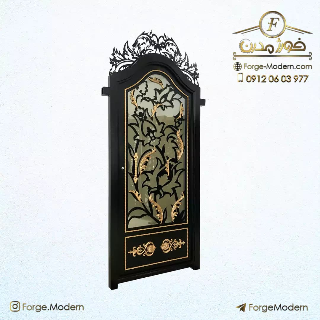درب فلزی cnc ماهور کد CD B 124-116 HF — تصویر ۲