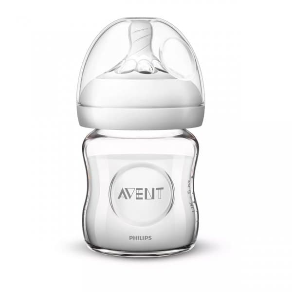 شیشه شیر نچرال پیرکس(شیشه ای) ۱۲۰ میل اونت avent — تصویر ۷