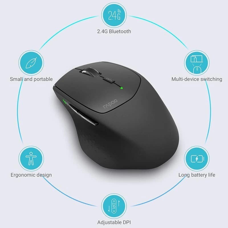 موس بی سیم رپو MT550 — تصویر ۸